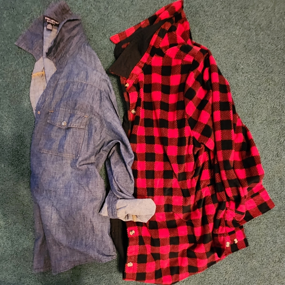 2 button up